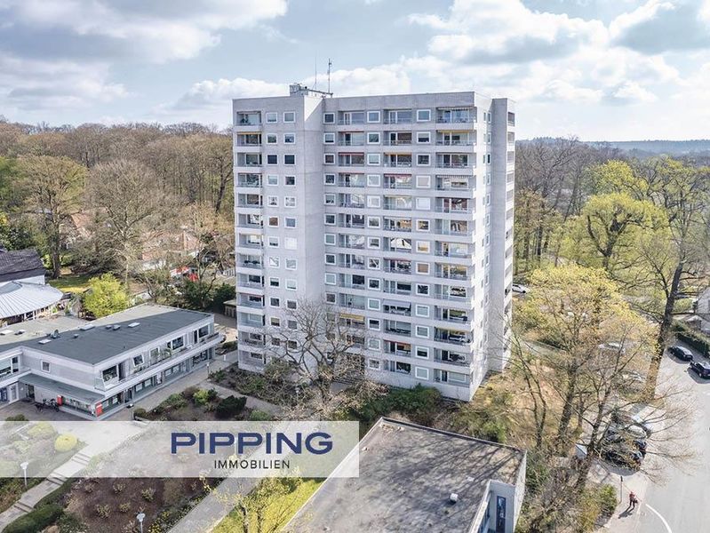 Einmaliger Weitblick: 
"Zentrale 3,5-Zimmer-Wohnung im Herzen von Reinbek"
